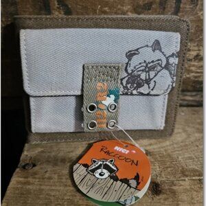 NICI RACCOON Wallet - New Old Stock